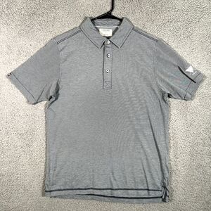 LinkSoul‎ Polo Shirt Mens Small Blue 3 Button Golf Short Sleeve Athletic Club